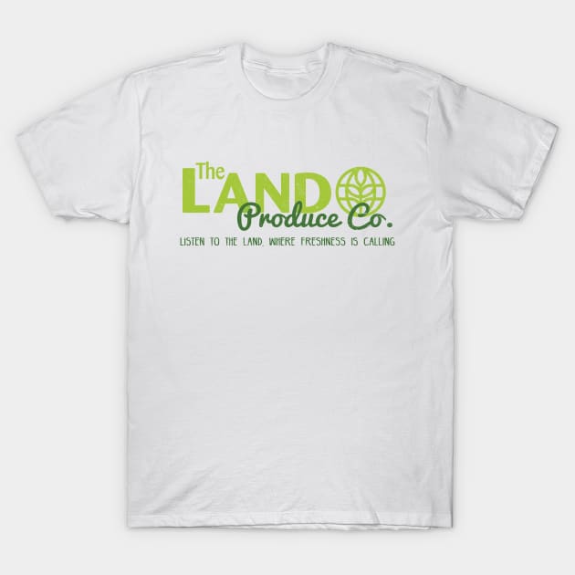 The Land Produce Co. T-Shirt by experiment726